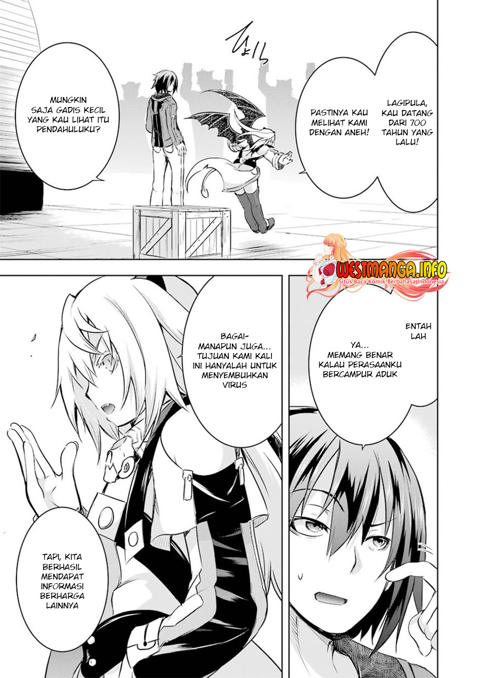 Maou to Ore no Hanggyakuki chapter 33